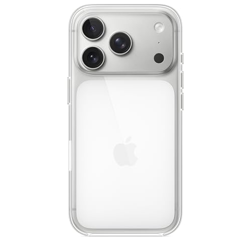 Apple iPhone 17 Pro Clear Case with MagSafe MagSafe and Camera Control: Lightweight Phone Case, Wireless Charging Compatible, Smooth Glossy Finish
