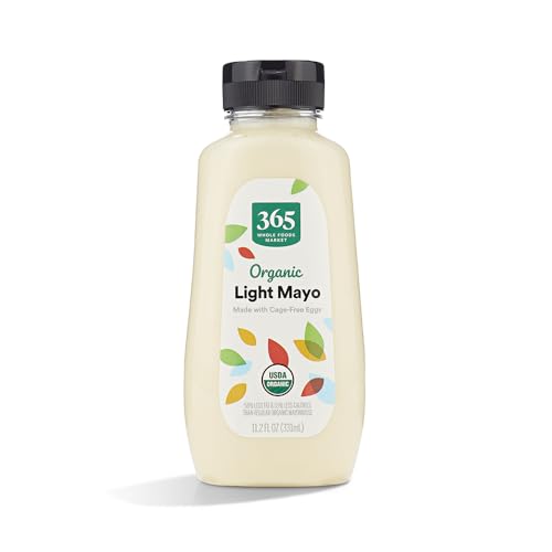 365 by Whole Foods Market, Organic Light Mayo (Squeezable Bottle), 11.2 oz