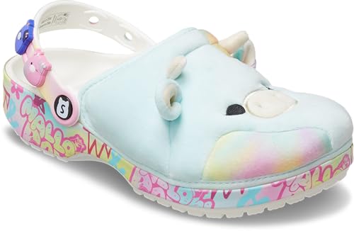Crocs Unisex-Adult Squishmallows Classic Clogs Multi Cow Men's 7 Women's 9 M