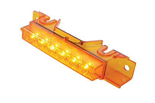 6 LED Volvo VNL Cab Light - Amber LED/Amber Lens