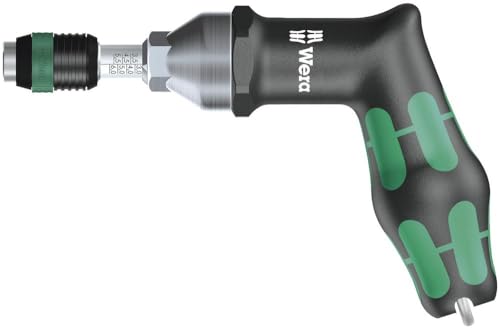 WERA 05074717001 Series 7400 Kraftform Pistol Handle, pre-Set Adjustable Torque Screwdrivers (3.0-8.8 Nm) with Rapidaptor Quick-Release Chuck, Art. no. 7462 x 3.0 Nm x 3.0-6.0 Nm
