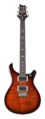 PRS SE Custom 24 Exclusive, Orange Tiger Smokeburst
