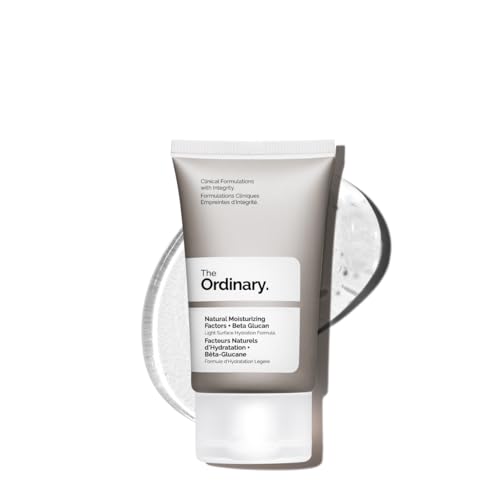 The Ordinary Natural Moisturizing Factors + Beta Glucan, Lightweight Gel Moisturizer for All-Day Hydration, Travel Size, 1 Fl Oz