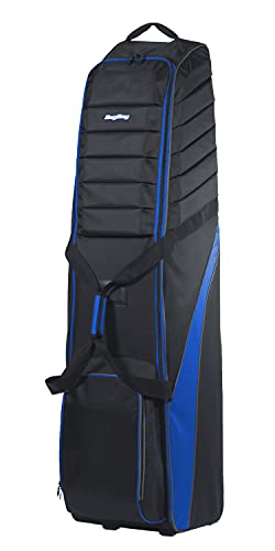 Bag Boy T-750 Golf Travel Cover for Airlines, Extra-Thick 4-Sided Padded Top, Internal Compression Strap, Lockable Full Wrap-Around Zipper