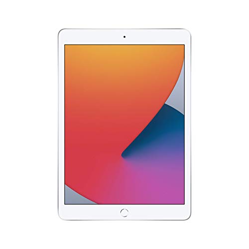 Apple iPad (10.2-inch, Wi-Fi + Cellular, 128GB, 8th Generation) - Silver (Renewed)