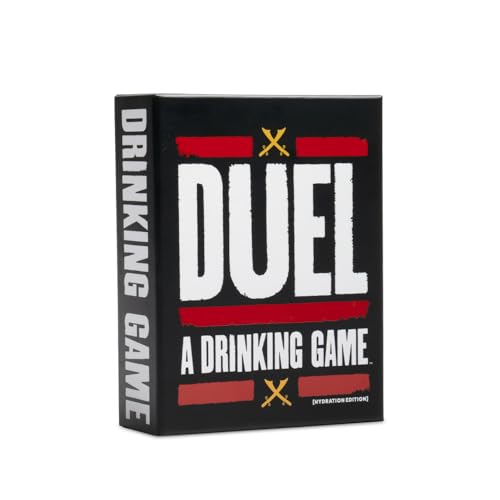 DSS Games Duel: A Drinking Game [Duel Your Friends & Complete Challenges | Funny Party Card Game for Adults | Great for Pregames, Parties, 21st Birthday Gifts, Bachelorettes, College and Big Groups]