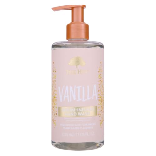 Tree Hut Vanilla Serum Infused Hand Wash, Nourish & Hydrate Hands, Strengthening Skin Care, Long-Lasting Scent, Cleanse & Lock in Moisture, Cermamides, 11 fl oz