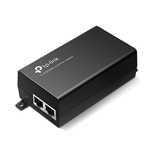 TP-Link Omada 2.5GE PoE+ Injector | Non-PoE to PoE Adapter | 802.3at/af Compliant | Up to 30W | Wall Mountable | Plug&Play | Up to 100m(328 ft) | UL Certified(POE260S)