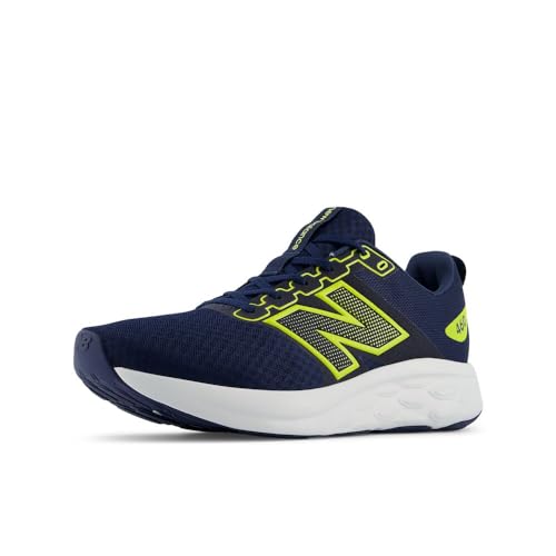 New Balanace Men's 460 V4 Running Shoe, Nb Navy/Firefly, 11.5 X-Wide