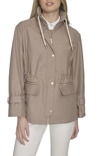 Cole Haan Outerwear rain jacket,LIGHT TAUPE,large