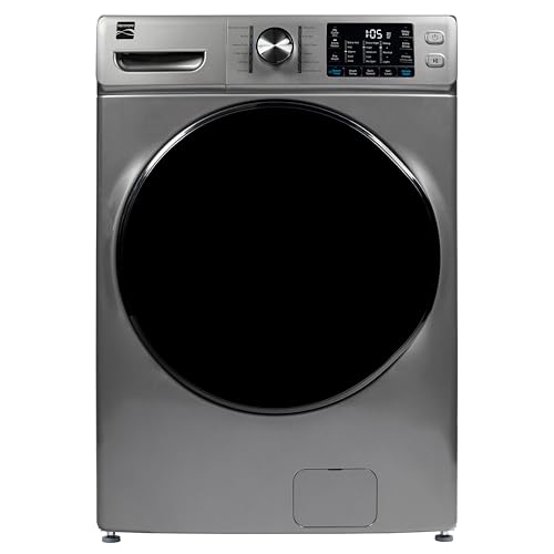 Kenmore 4.5 cu. ft. Front Load Washer with Stain Removing Steam Treatment - Reduce Laundry Time with Accela Wash - LED - ENERGY STAR Certified - Metallic Silver
