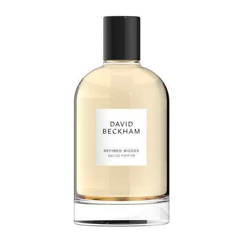 David Beckham Refined Woods Eau de Parfum 3.3 fl oz (Pack of 1), Notes of Cardamom, Lavender, and Cedarwood, Men's Fragrance, Long Lasting, Everyday Fragrance, Travel Size