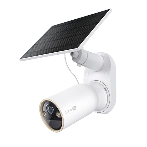 Tapo MagCam 4K Outdoor Wireless Security Camera – Battery Power with Solar Charging, Magnetic Mount, Person/Vehicle Detection, Subscription-Free Local or Optional Cloud, Works with Alexa, C460 KIT