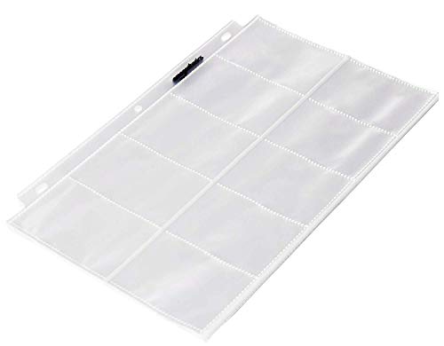 Amazon Basics Business Card Protector Pages, Pack of 500, Clear
