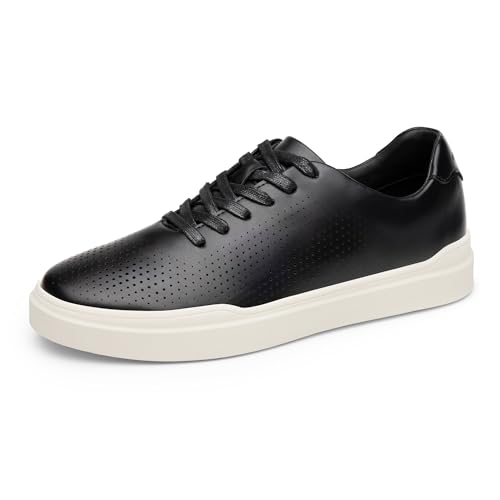 Bruno Marc Men's Casual Dress Sneaker Business Casual Shoes for Men Lightweight Breathable Fashion Sneakers WaveFlex CoreLux,Size 9,Black,BMUMFN2520