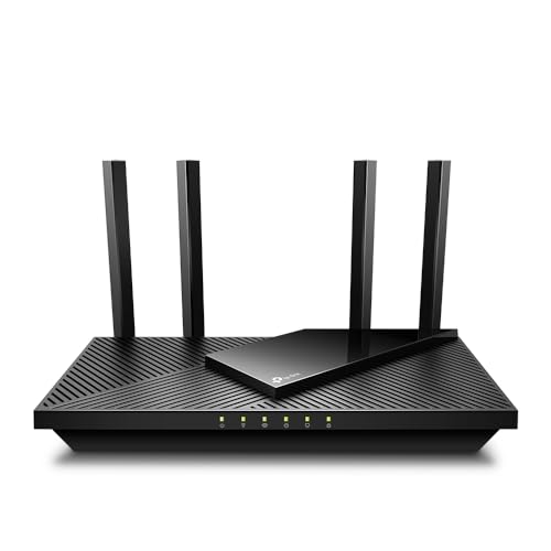 TP-Link AX1800 WiFi 6 Router (Archer AX21 V5) – Dual Band Wireless Internet, Gigabit, Easy Mesh, Works with Alexa - A Certified for Humans Device, Free Expert Support