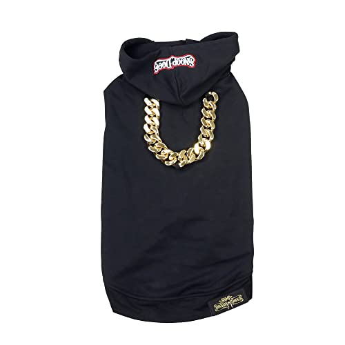 Snoop Doggie Doggs Deluxe Pet Hoodie, Off the Chain, X-Small