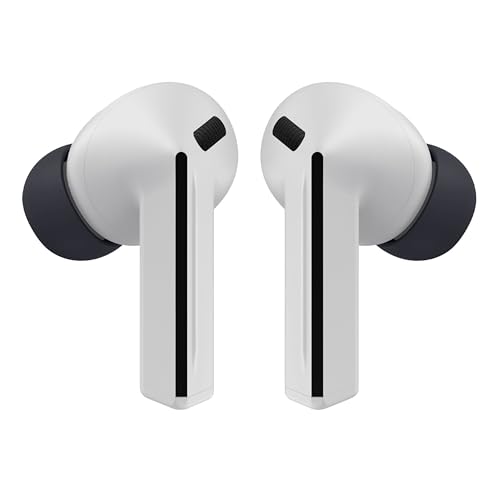 Samsung Galaxy Buds 3 FE (2025) True Wireless Bluetooth Earbuds, Active Noise Cancellation, Powerful Sound, Clear Calls, Long Lasting Battery, Hands Free AI, Gray [US Version, 2 Year Warranty]