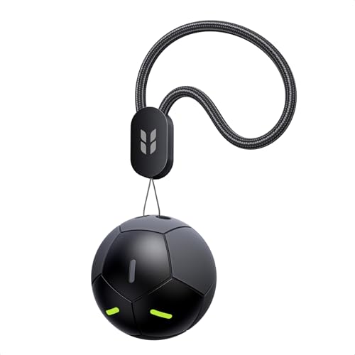 UGREEN FineTrack2 Air Tracker Tags (iOS Only),Soccer-Shaped Key Finder Compatible with Apple Find My,7-Year Battery Life Bluetooth Tracker for Bags and More