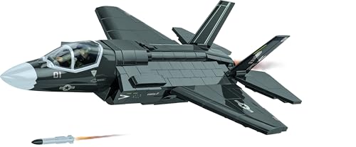 COBI Armed Forces F-35B Lightning II 1:48 Scale Building Set, 614 Pieces