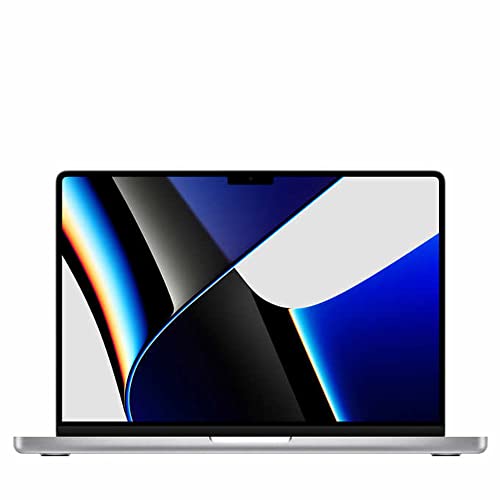 Apple Late 2021 MacBook Pro with Apple M1 Pro chip (14 inch, 16GB RAM, 512GB SSD) Silver (Renewed)