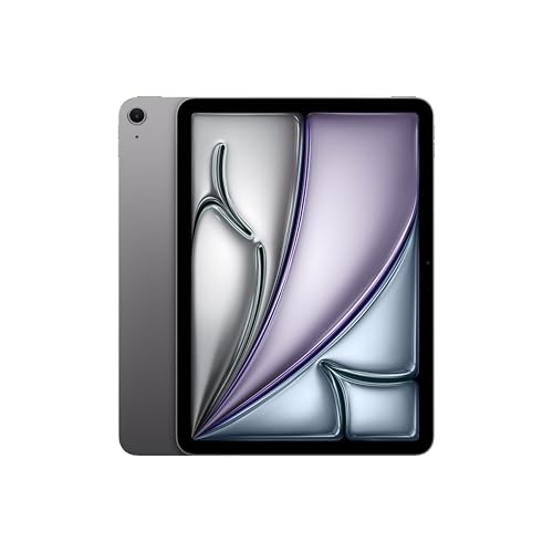 Apple iPad Air 11-inch (M4): Liquid Retina Display, 256GB, 12MP Front/Back Camera, Wi-Fi 7 with Apple N1, Touch ID, All-Day Battery Life — Space Gray