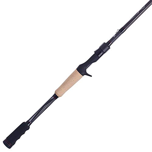 Abu Garcia Winch Casting Fishing Rod, Black