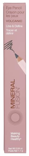 Eye Liner Pencil - Volcanic by Mineral Fusion for Women - 0.04 oz Eyeliner