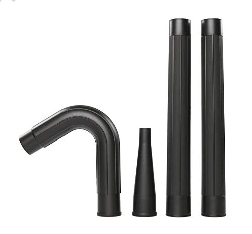 CRAFTSMAN CMXZVBE38640 2-1/2 in. Gutter Cleaning Wet Dry Vac Attachment Kit, Industrial-Grade Shop Vacuum Accessory for Cleaning or Blowing Debris from Gutters, Fits 2-1/2 in. Hose Diameter