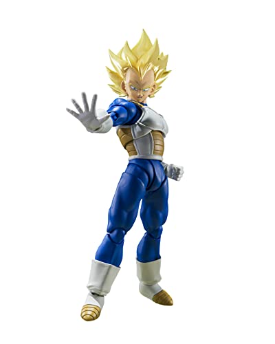 TAMASHII NATIONS - Dragon Ball Z - Super Saiyan Vegeta -Awakened Super Saiyan Blood-, Bandai Spirits S.H.Figuarts Action Figure