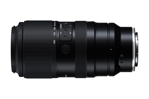 Tamron - 50-400mm f/4.5-6.3 Di III VC VXD - Sony FE - Ultra-telephoto Zoom - Fast and Precise AF - Half-Macro Photography - VC for Stable Handheld Shooting - A067S, Black