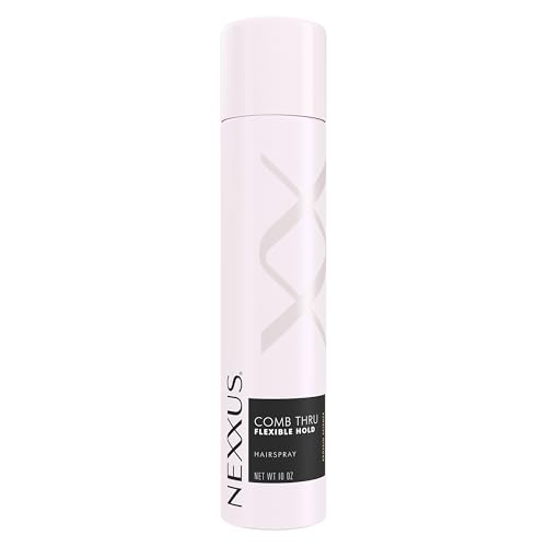 Nexxus Styling Spray Comb Thru Finish Flexible Hold Hairspray Powered by STYLEPROTECT Technology 10 oz