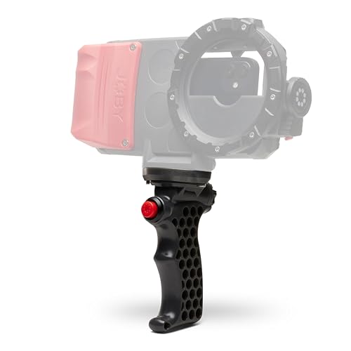 Joby SeaPal Bluetooth Shutter Grip, for SeaPal Waterproof Smartphone Case, for Action Content Creation, Videography, Photography, Surfing, Snorkeling, Fishing Travel, JB01950-BWW