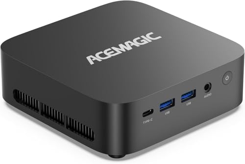ACEMAGIC M1 PC, AMD Ryzen 7 7735HS, 24GB LPDDR5, 1TB NVMe SSD, Windows 11 Pro, Radeon 680M, 2.5Gbps LAN, WiFi 6, Triple 4K Display Office & Light Gaming