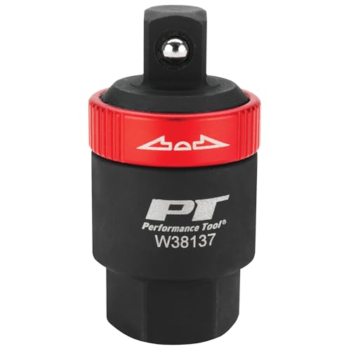Performance Tool W38137 3/8-Inch Drive Ratcheting Adapter,Black