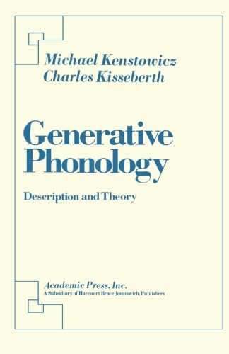 Generative Phonology: Description and Theory