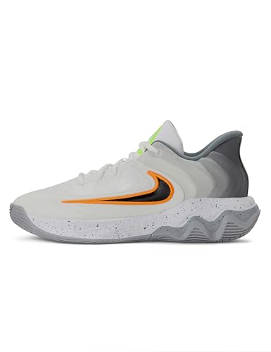 Nike Men's Giannis Immortality 4 Basketball Shoes, White/Black-Volt-Wolf Grey, 9