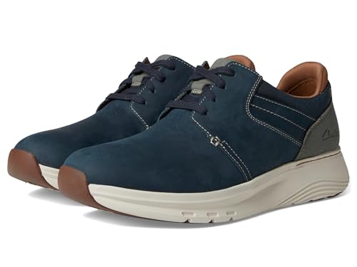 Clarks Collection Men's Motion Trek PT Sneaker, Navy Combi, 12 M US