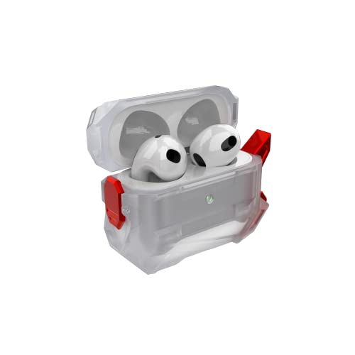 Element Case Black Ops for Apple AirPods Pro (Gen 1 & 2) Clear/Red (EMT-422-269Z-02)