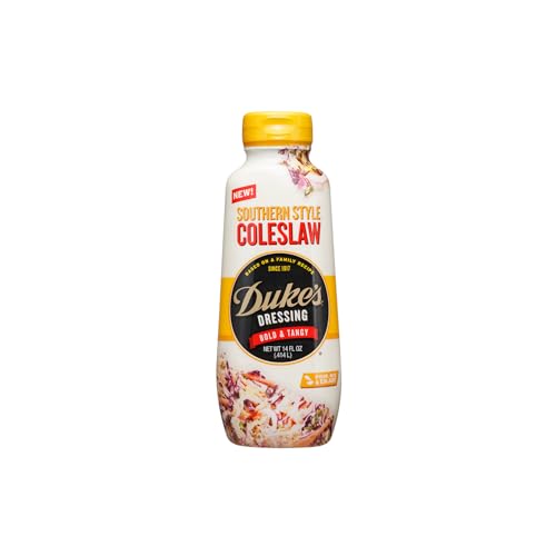 Duke’s Southern Style Coleslaw Dressing – Tangy & Classic, 14 Ounce (Pack of 1)