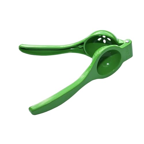 IMUSA Lemon or Lime Manual Squeezer, Citrus Juicer for Max Extraction, Green