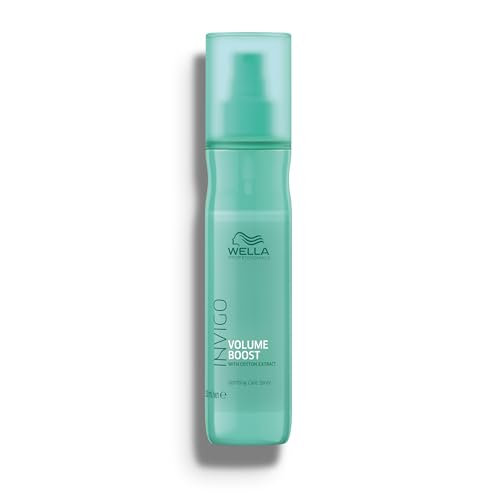 Wella Professionals Invigo Volume Boost Uplifting Care Mist | Added Volume for Fine Hair | Lightweight Care, Shine, Fullness & Light Control | 5.07 Fl Oz