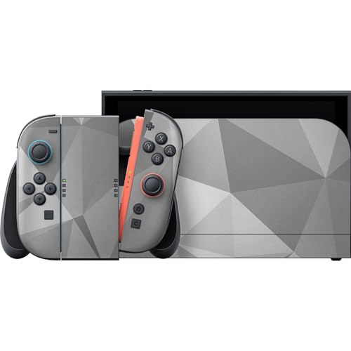 Razer Console Skin for Nintendo Switch 2: Complete Wrap - Premium 3M Cast Vinyl - Scratch Resistant - Unique Designs & Finishes - Easy Application - Geometric Mercury