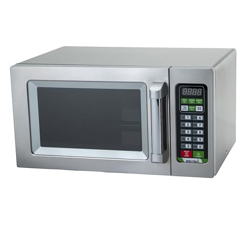 Winco Commercial-Grade Microwave with Touch Controls, 1,000 W, .9 Cubic Feet