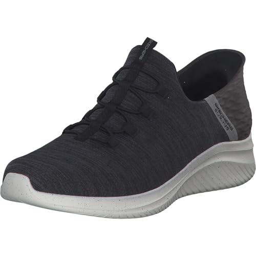 Skechers Men's Ultra Flex 3.0 Right Away Hands Free Slip-in Sneaker Loafer, Black, 13 Wide