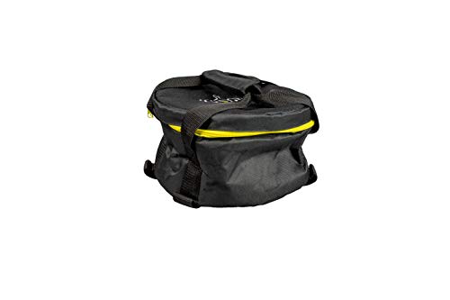 Lodge Black Camp Dutch Oven Tote Bag - Durable Camp Dutch Oven Bag with Handles - 8 Inch