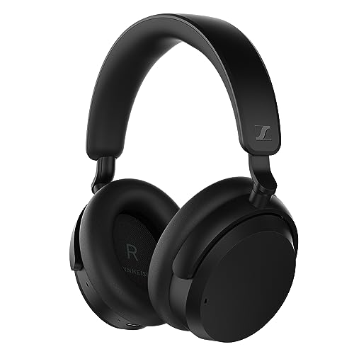 Sennheiser ACCENTUM Wireless Bluetooth Headphones Noise Cancelling - Up to 50HR Playtime, Hybrid Noise Cancelling (ANC), All-Day Comfort, Bluetooth Over Ear Headphones for School, Traveling, Black