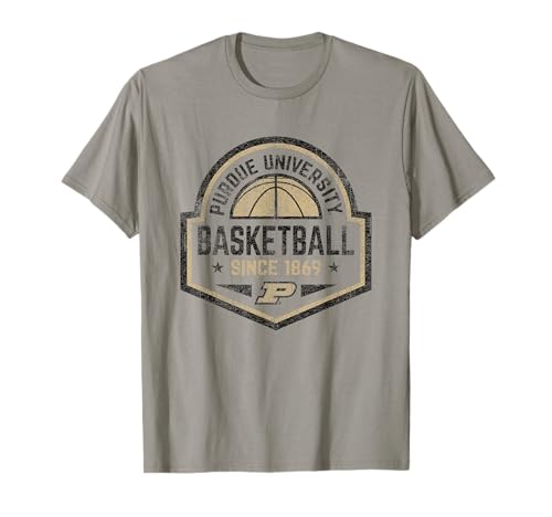Purdue Boilermakers Basketball Vintage Perimeter T-Shirt