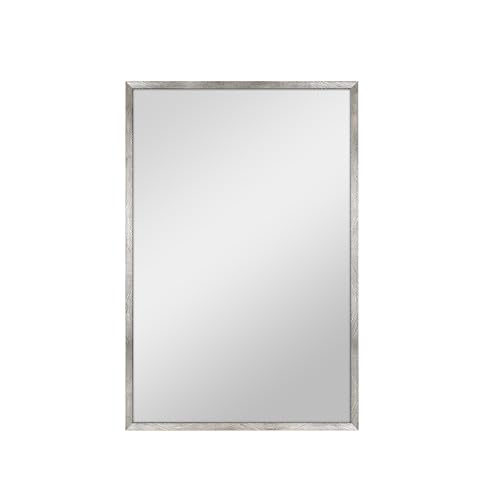 MCS Micro Rope Front Loaded Wall Mirror, (20x30, Brushed Nickel)