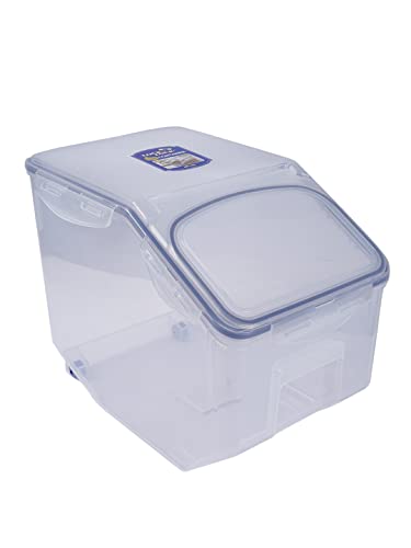 Lock & Lock Bulk Storage Bins Food Storage Container with Wheels (50.72-Cup)